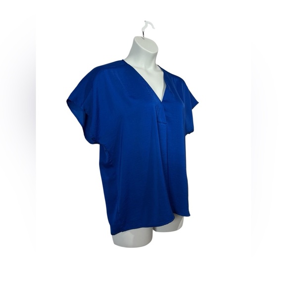 Inwear Copenhagen Rindai Blue V-Neck Blouse, US Size 18 - Picture 8 of 13